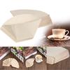 40pcs Coffee Paper Filter Natural Wood Pulp Hand-poured Coffee Filter Convenient Non-toxic Practica for American Coffee Pot