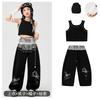 Girls Hip Hop Dance Outfit Kids Jazz Performance Set Streetwear Stage Show Competition