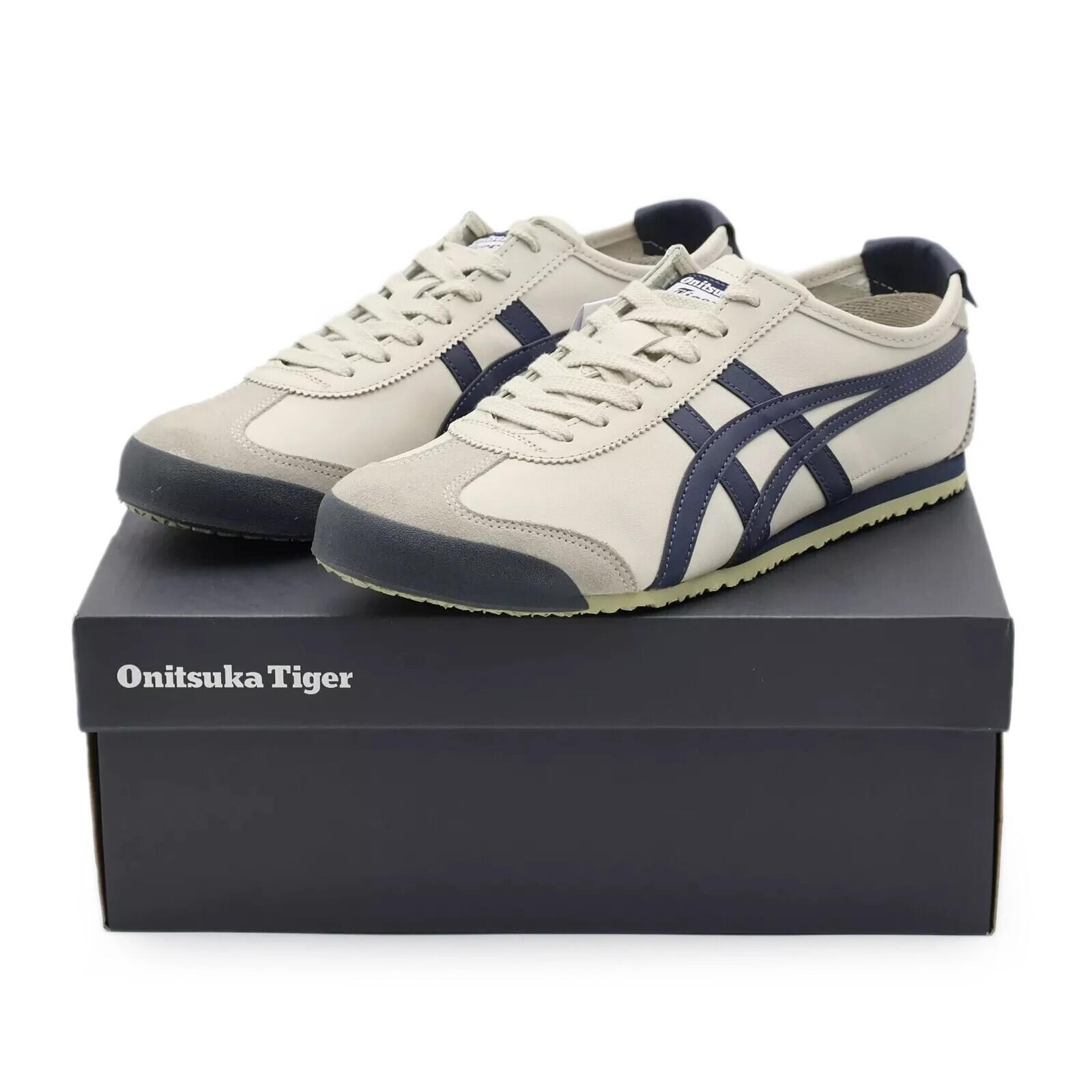1183C102-200 Onitsuka Tiger Mexico 66 Birch Peacoat (Men s) 12.5