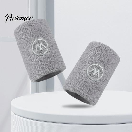 Sweatbands 1 Set Sports Sweat Bands Sweat-absorbing Quick-drying High Elastic Nylon Cloth Wrist Running Wristband Guards Protection Super Soft