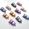 10Pcs randomlyMixed Cute Kitten Resin Flat Back Decorative Scrapbook DIY Phone Case Hair Decoration Resin Accessories