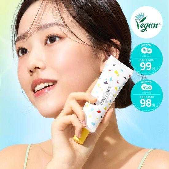TONE fit SUN Vegan Moisture Sunscreen 50ml SPF50+ PA++++