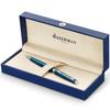 WATERMAN Metropolitan Essential Ballpoint Pen, Metallic Blue, S0947090, Officially Imported