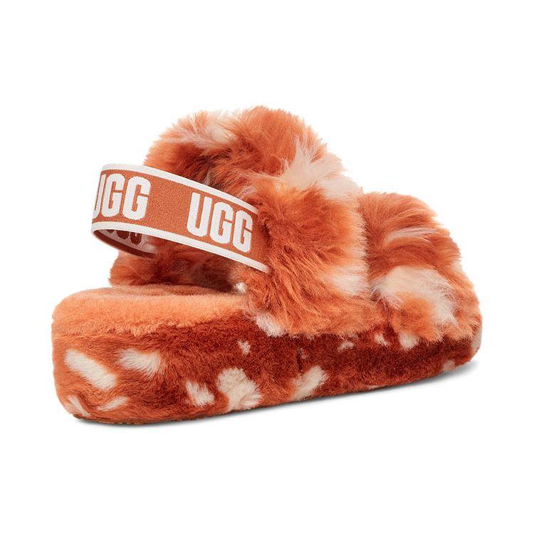 UGG  Oh Yeah Slide Natural Spots Women Sneakers Copper Cream 1118165-NAT