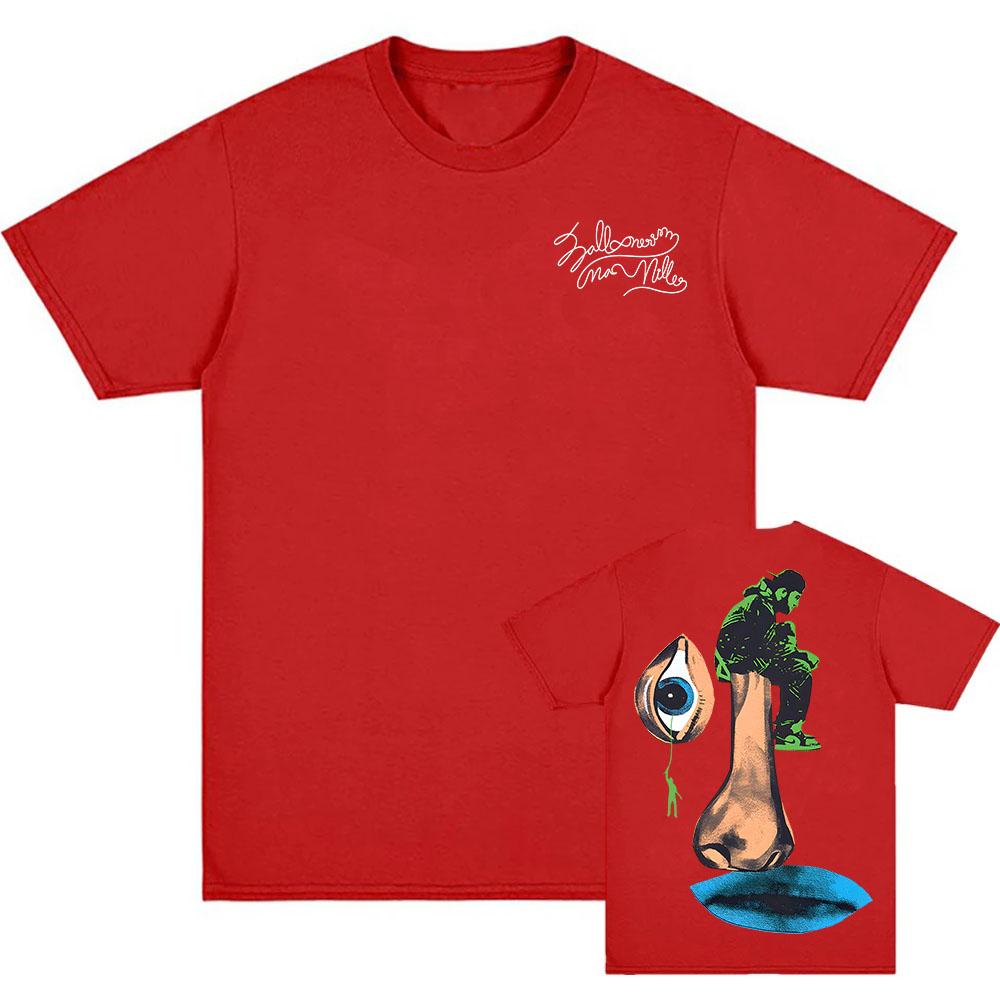 

Macc Miller Balloonerism Tshirt Cotton High Quality Summer Tee-shirt Ropa Hombre Camisetas Short Sleeve O-neck Women T-shirt 4XL