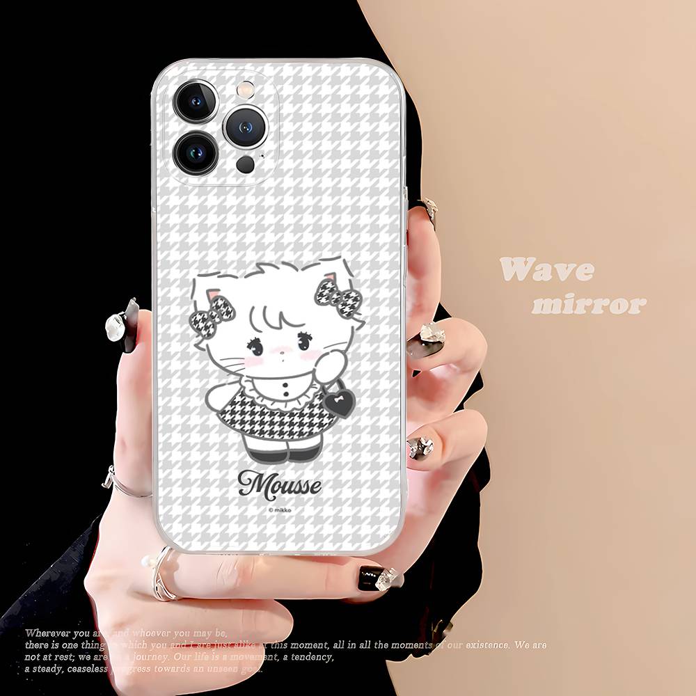 

Transparent TPU Phone Case Cartoon M-mikko C-characters for Oppo Reno14 Reno13 Reno12 Reno11 Reno10 Reno8 Reno7 Reno6 F Pro Plus Reno5 5G