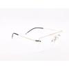 RSINC half rim frame/eyeglass/Spectacle, Optical, For Men And Women, Golden black 53-16-140 NS7053 (TTN -01) L2-Z6UN-9ULH