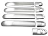 Stainless Steel Door Handle Satin Set for Spacia Custom Compatible with MK and 42 Spacia Custom Covers, Silver, 9-Piece MK32S/MK42S