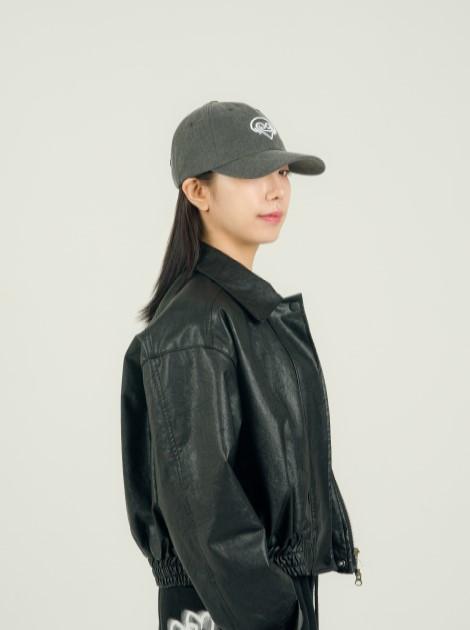 Hamelleon I Love You Ball Cap_Charcoal