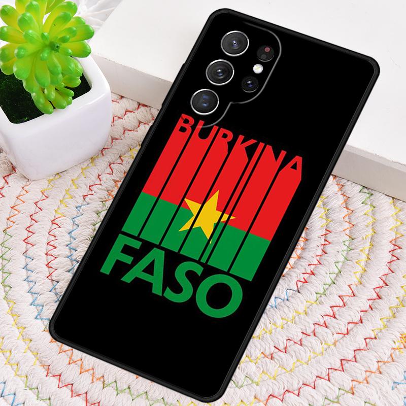 Burkina Faso Flag soft Phone Case for Samsung Galaxy note 10 pro S26 Ultra S23 S24 FE S25 S21 S22 PLUS shockproof Cove