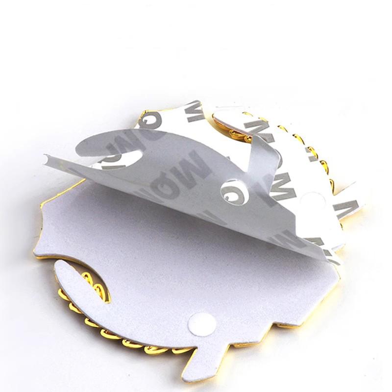 YKKBG1 3D Car Metal Car Leaf Side Logo Badge Sticker For Citroen C3 C5 AIRCROSS C5X C4 Cactus PICASSO e-C3 e-C4 C1 C-Crosser C2 Celysee