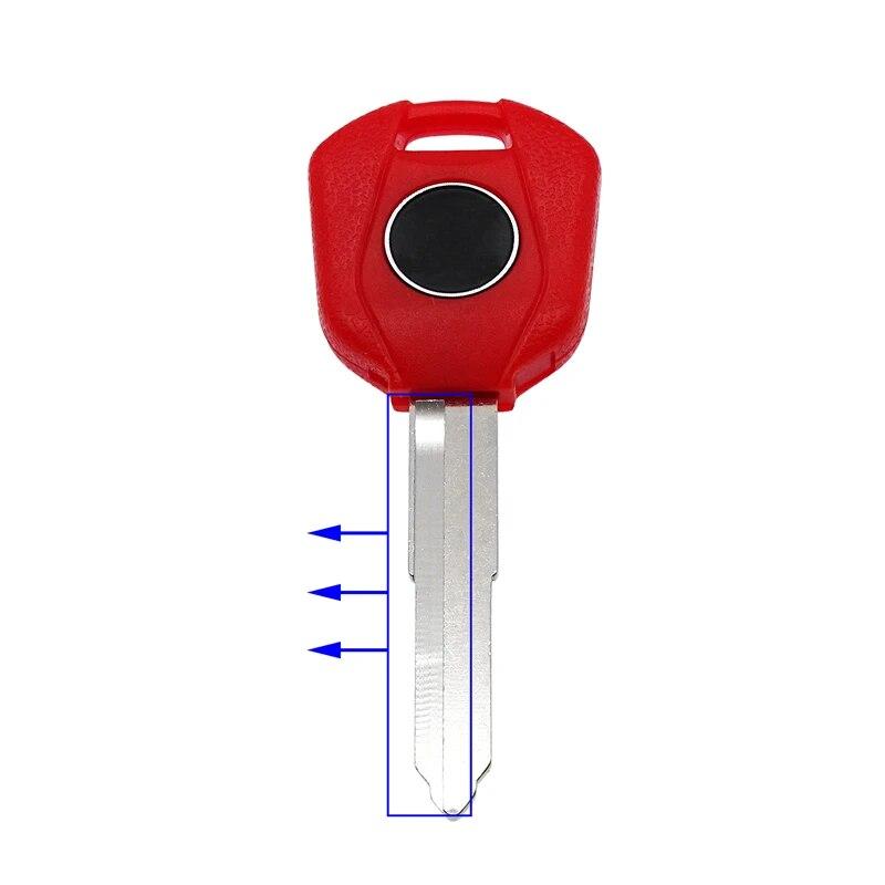 Motocyklový prázdný klíč Neřezané klíče Náhradní pro HONDA CB400 VTR250 CB-1 VT250 JADE250 250 CBR250 CBR400 MC19 MC22
