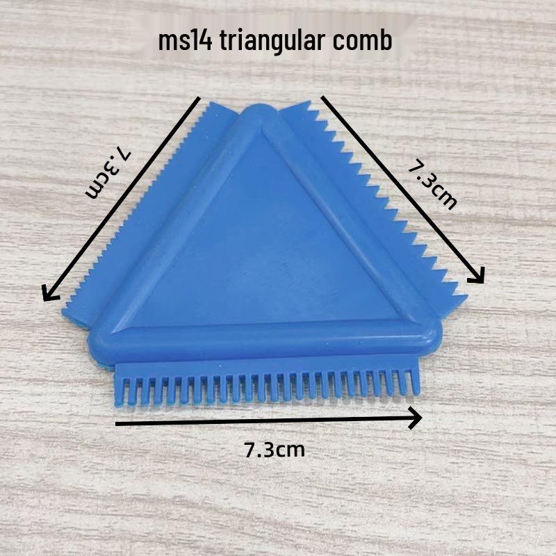 S/M-Type Wood Grain Tool Set: Sheet & Rubber Tools for Imitation Wall Art - Models MS3, MS6, MS21