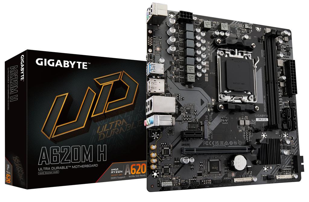 Scheda madre A620M H MB6172 con chipset GIGABYTE A620 Micro-ATX