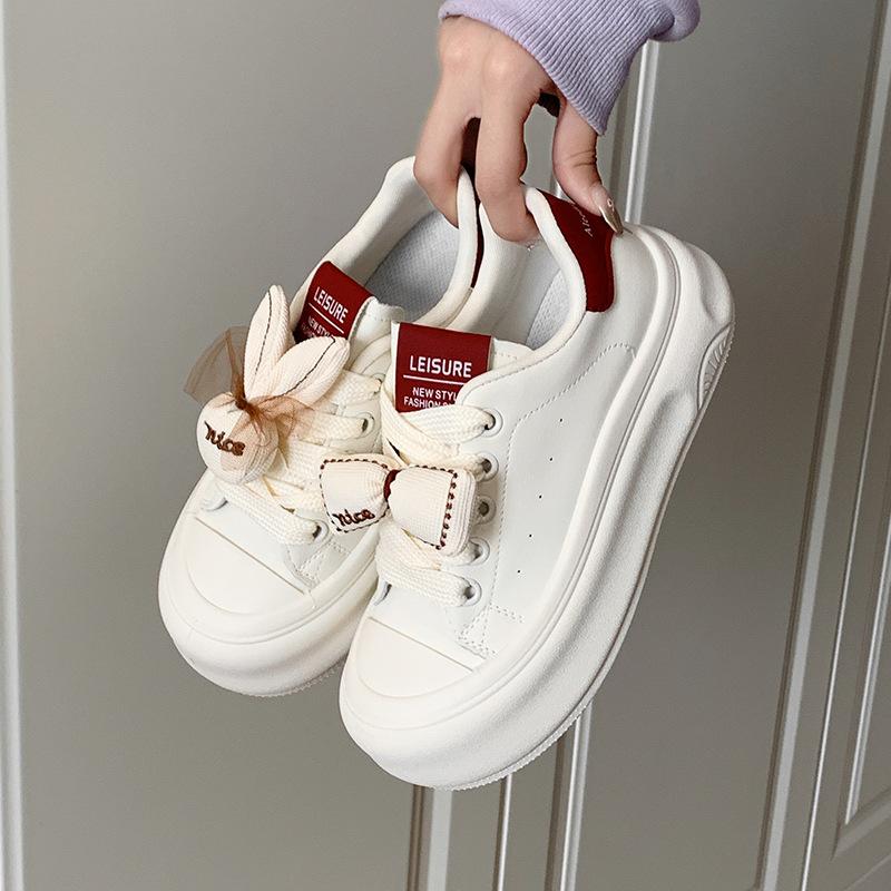 

2025 little white shoes children s autumn new Korean version ins female students leisure sports versatile board shoes street shot MXD07 35