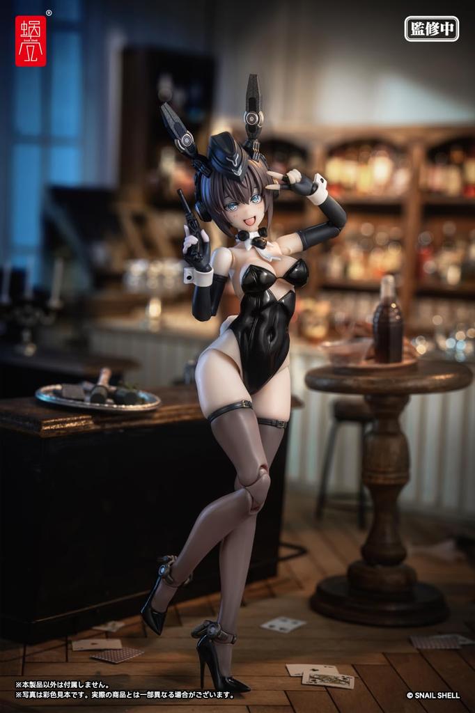 Snail Shell RA-03 Panzer Bunny Anneliese 112 Scale Approx. 160mm PVC & ABS & POM & Magnet Painted Action Figure