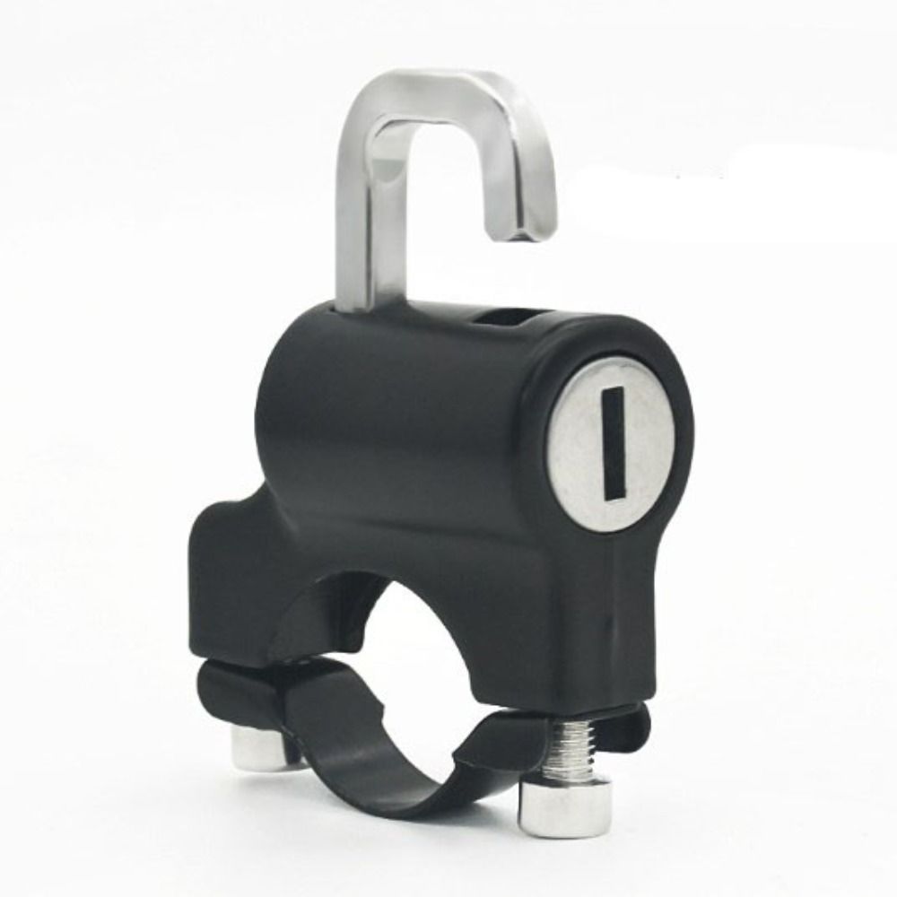 Multifunctional Handlebar Helmet Lock Safety Fixed Electric Motorcycle  Bicycle Accessories
