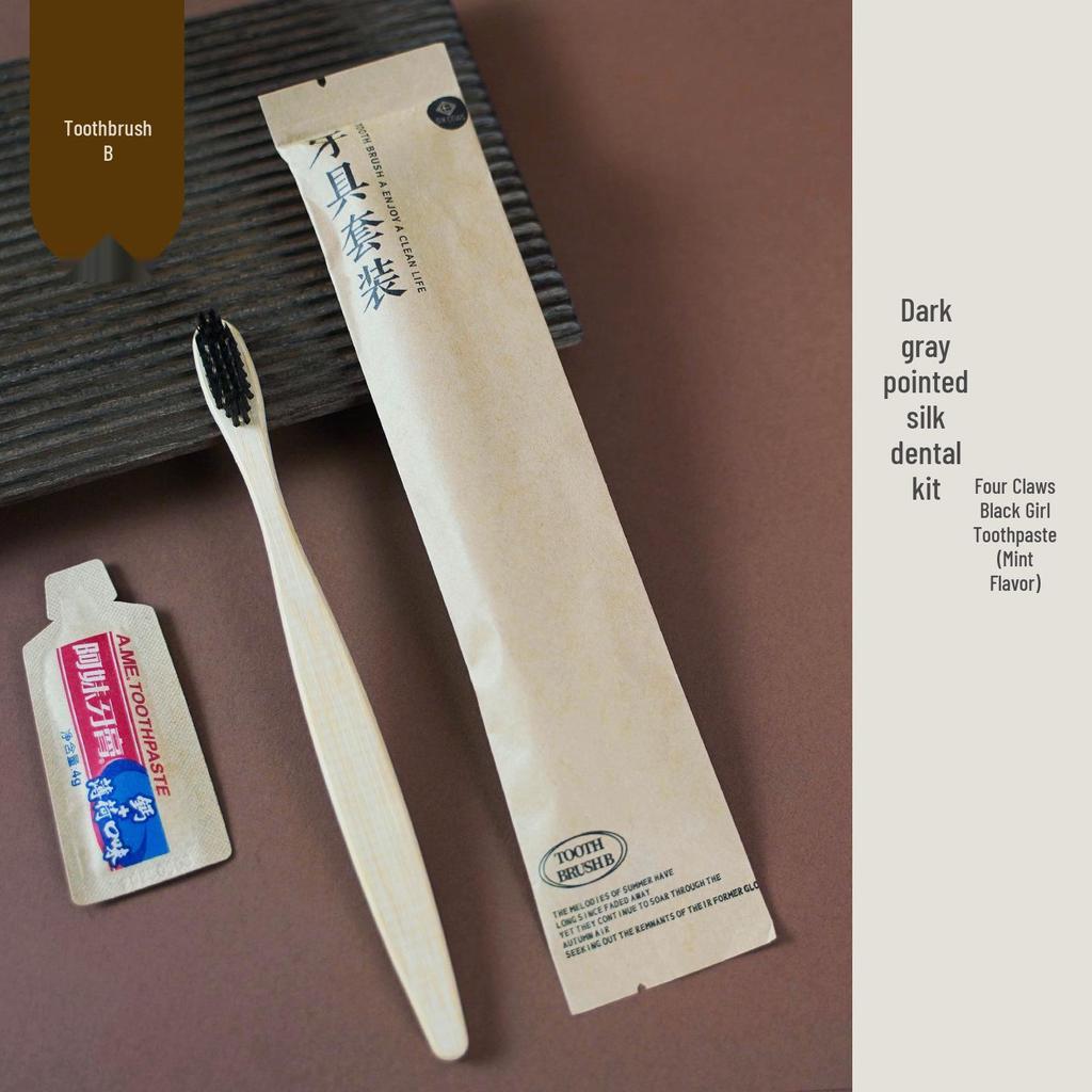 Soft Bristle Toothbrush Kit for Hotel and Guest Use - Individually Wrapped Toiletries