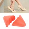 5 Pairs Pointed Shoe Filler Insert PU Foam Thick Soft Toe Cushion Fillers Half Size Shoe Filler For High Heels