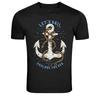 Let's Sail Explore The Sea Anchor Nautical Graphic T-Shirt