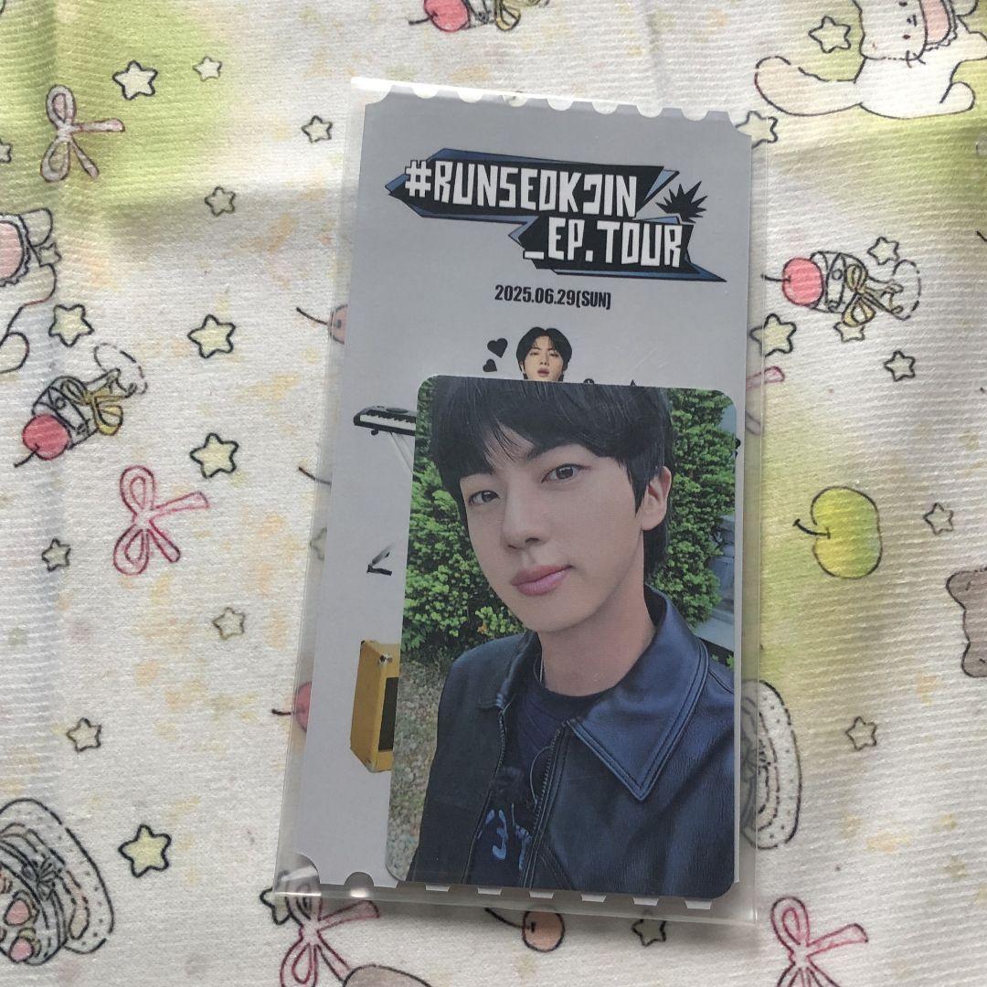

[USED] BTS Jin Day 2 6.29 RUNSEOKJIN EP.TOUR Trading Card