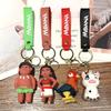 Moana Pua Maui Hei Hei Keychain Cartoon Pendant Toy Bag Decoration Gift Kids
