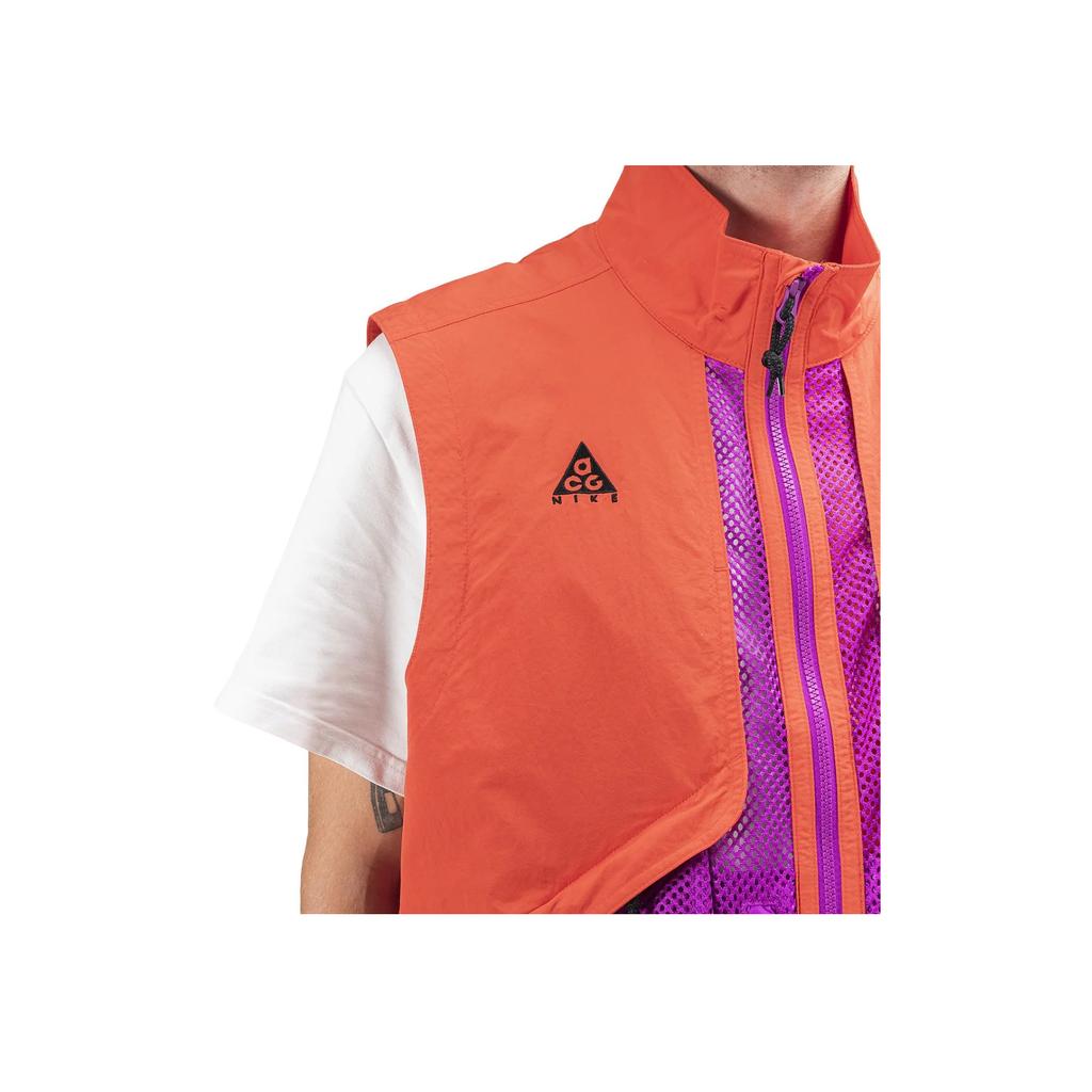 Nike ACG Outdoor Multi-Pocket Utility Vest Men Outerwear Orange BQ3619-634