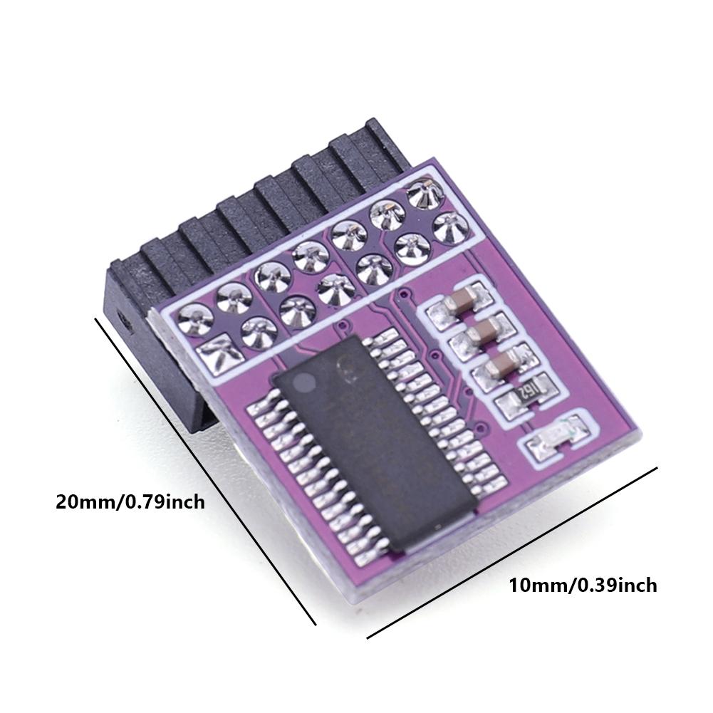 TPM 2.0-9665 Security Module 14 18 20 Pin For ASUS MSI ASRock WIN11 Encryption Security Module Remote Card TPM 2.0 Module Board