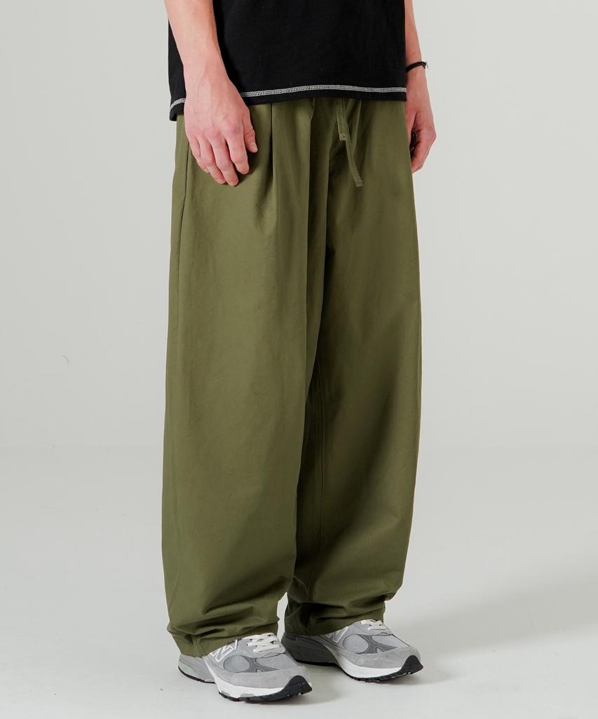 WV PROJECT Washed Cotton Balloon Pants Dusty Khaki Hslp7796