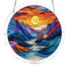Acrylic Puzzles Suncatcher Window Hanging Crafts DIY Puzzle Suncatcher for Living Room Bedroom Summer Home Balcony Decor