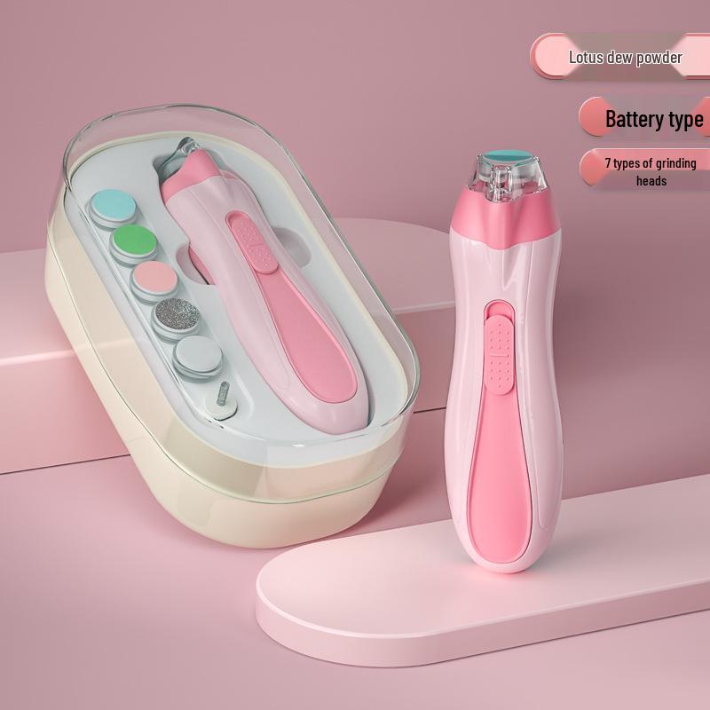 Rechargeable Electric Baby Nail File & Grinder Set