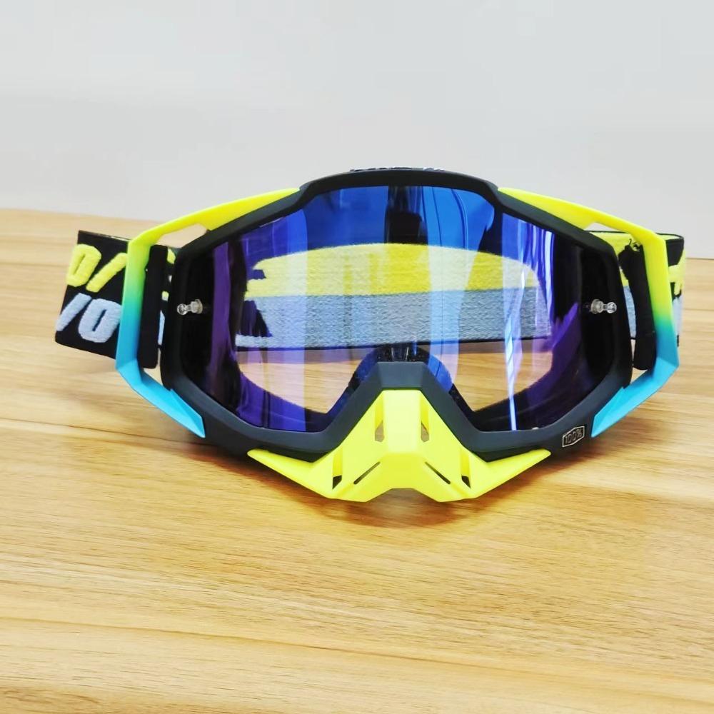 Outdoor Riding Goggles Motorcycle Off-road Dust-proof Glasses Color-changing Sports Windproof Ski Goggles
