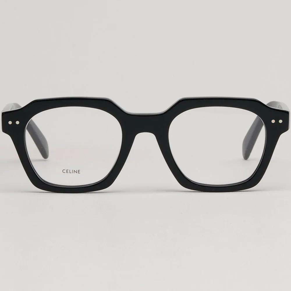 Celine Eyeglass Frame CL50128I 001 Black Horn-rimmed Frames Men & Women Worn by Jung Yu-mi Best