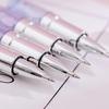 Creative Lipstick Shape Glitter Gel Pen Quicksand 0.5mm Signature School Office Writing Supplies Japanese Stationery