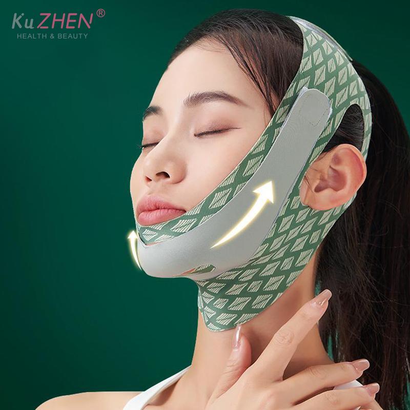 Lifting del viso con il sonno Face V Shaper Bendaggio dimagrante per il viso Rilassamento Shape Lift Riduzione del doppio mento Fascia di assottigliamento del viso Massaggio