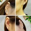 Retro Ace of Spades Earings For Men Women Punk Gothic Hiphop Zinc Alloy Stud Earings Good Luck Jewelry Unisex Creative Gift