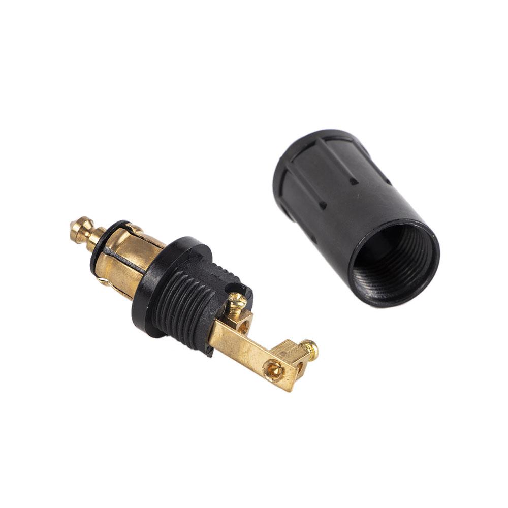 DIY DIN Hella Stecker Powerlet Stecker Europäischer Typ 12V Zigarettenanzünder Adapter Anschluss Passt für BMW Motorrad Zubehör