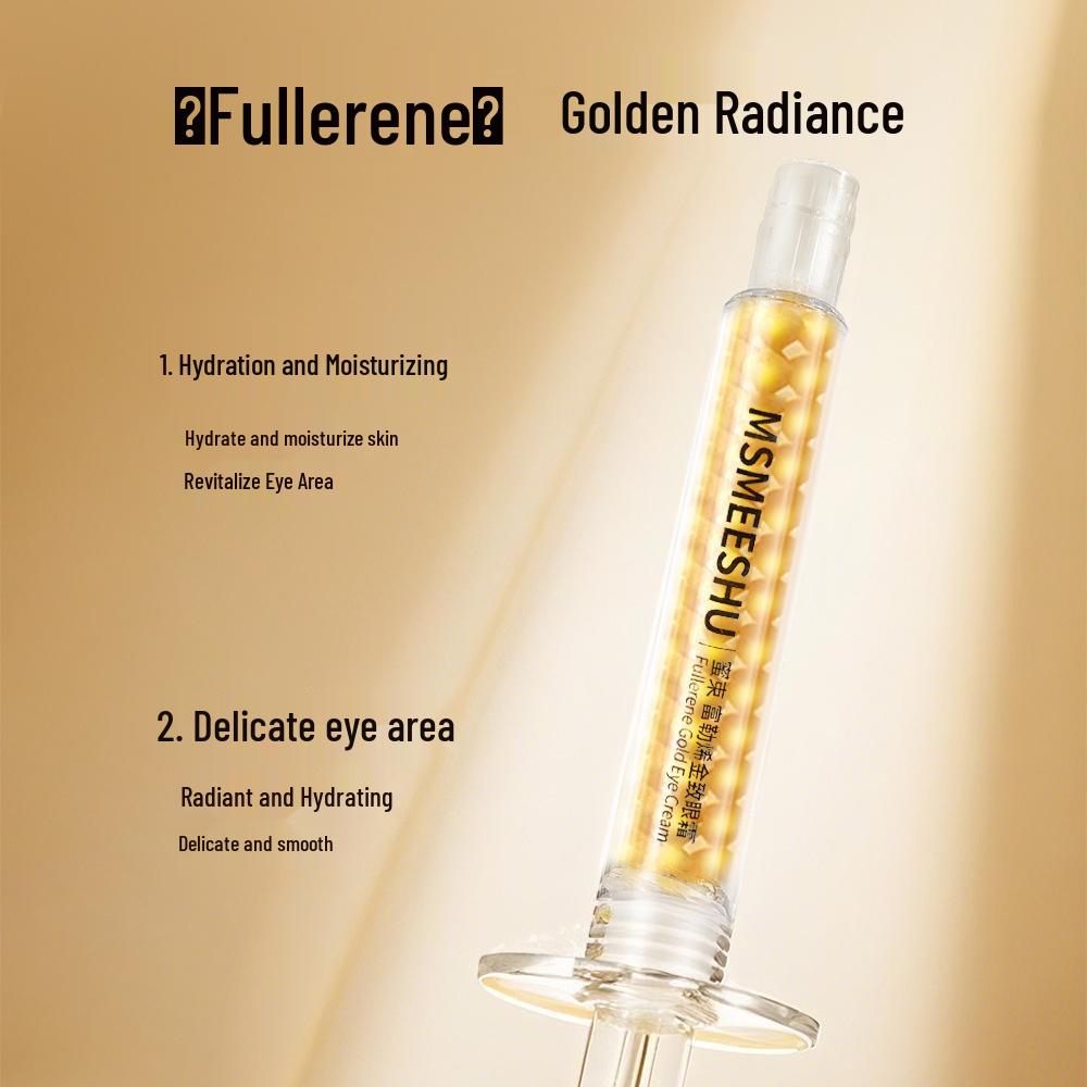 Misu Rich Fulleren Gold Крем для век: Увлажняющая и разглаживающая сыворотка для кожи вокруг глаз
