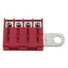 4 Circuit Fuses Box Set with Waterproof Cover Corrosions Resistant Fuses Block Electrical Part for Car Truck & Marine Use