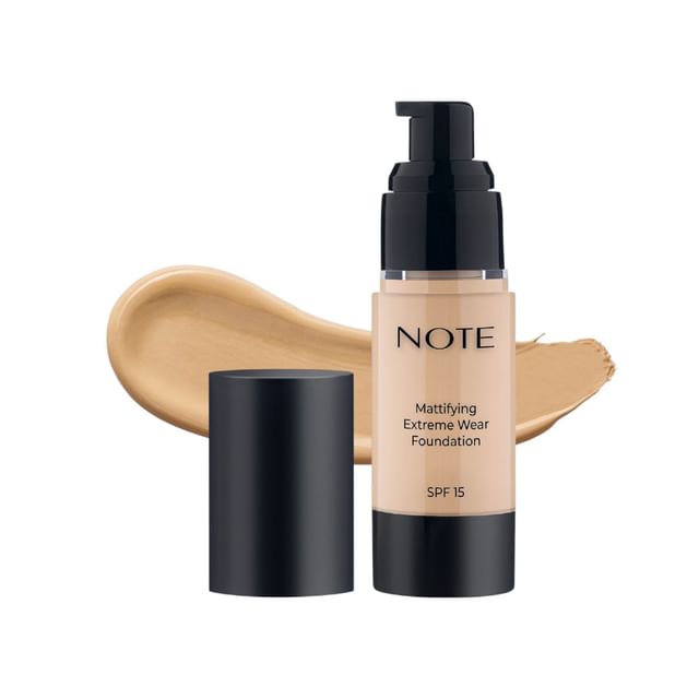 NOTE - Mattifying Extreme Wear Foundation - 7 Shades 107# Toffee - 30ml