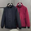 Plus Size 5XL-11XL Autumn Winter Warm Jackets for Men Thick Outerwears Casual Long Sleeve Tops Oversize Men's Coat