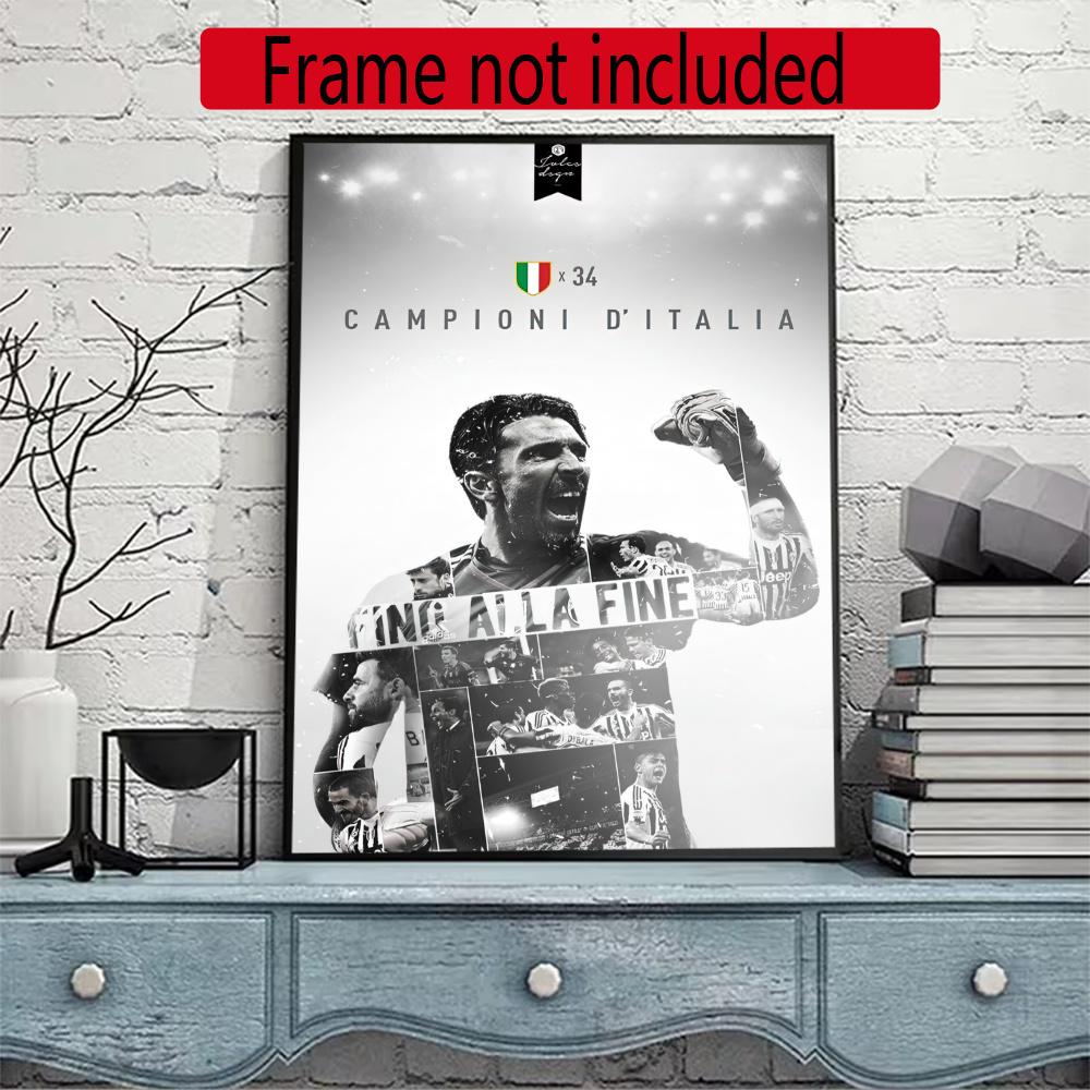 Juventus 5D Diamond Painting Round Diamond Rhinestones Mosaic Diamond Embroidery Wall Paintings Rhinestones Gift Frameless
