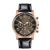Women Leather Classic Quartz Watch Fashionable Wristwatch Accessory Gifts Girls