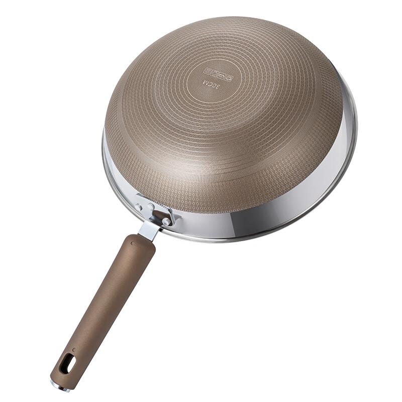 Debo 32cm 304 Stainless Steel Non-stick Wok