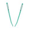 2 Pieces Aluminum Darning , Sewing with Large Eye And Curved Tip, Knitting 2x Big