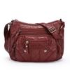 Casual and Minimalist Soft Leather Large Capacity Shoulder Bag