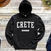 Crete Hoodie | Crete Greece Pullover Hoodie