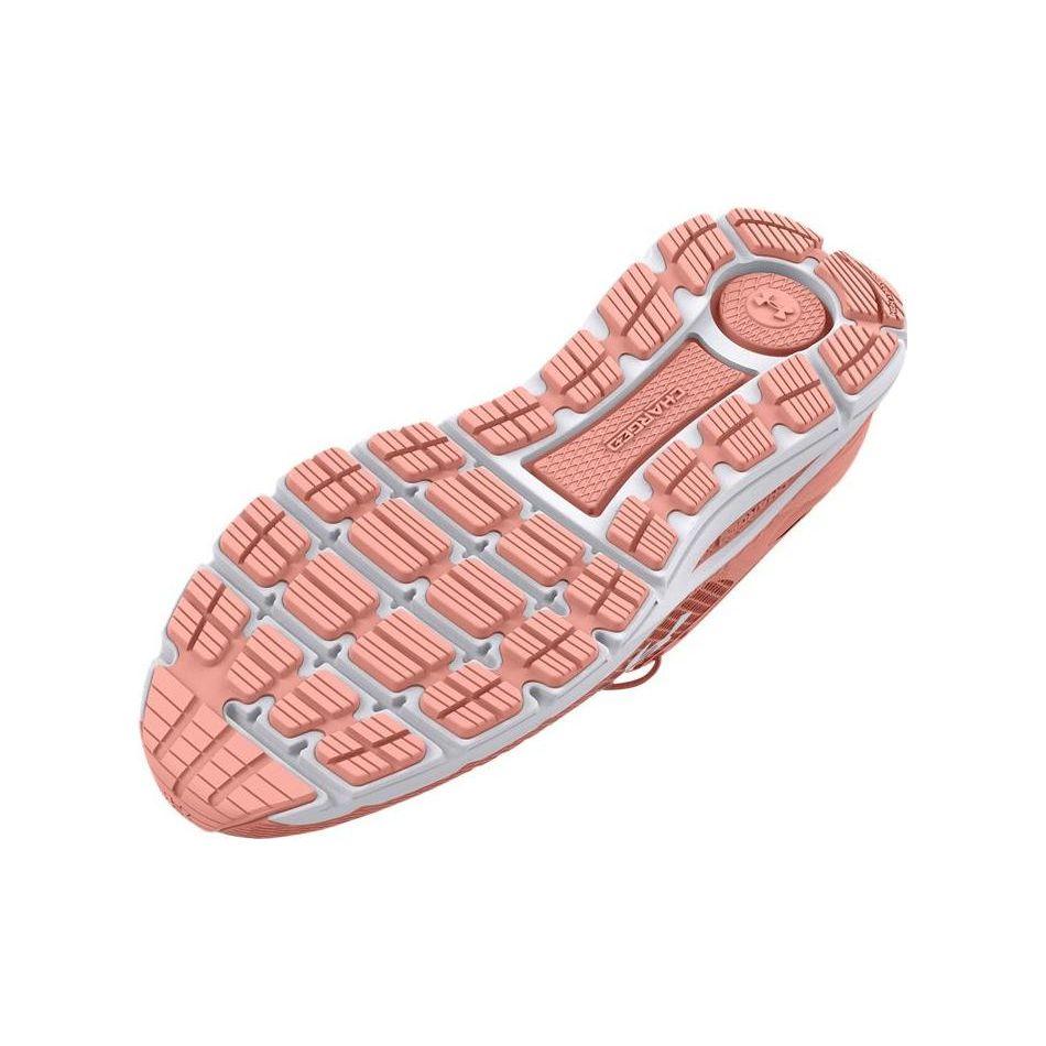 Under Armour Charged Intake 5 Comfortable Low-Top Running Shoes Women sneaker Pink White 3023564-602