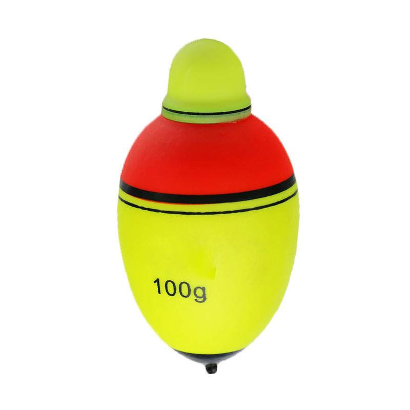 80g 100g Luminous Electronic Led Light Fishing Float Boia Can Change Color Stick Bobber Buoy Glowing Night Fishing Floats Tools