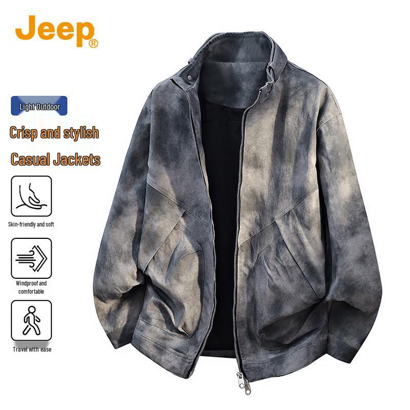 

JEEP Men s American Tie-Dye Workwear Jacket XL
